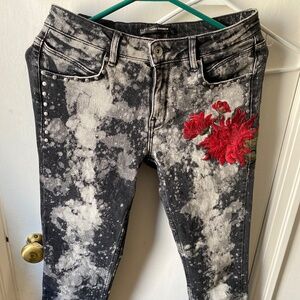 - Zara jeans black and grey